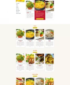 Theme wordpress nhà hàng ẩm thực