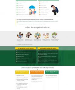 Theme wordpress công ty bảo hiểm 2