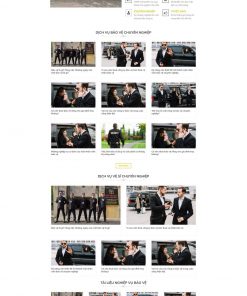 Theme wordpress dịch vụ bảo vệ 1