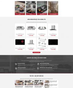 Theme wordpress bán bếp từ
