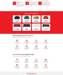 Theme wordpress dịch vụ bọc ghế
