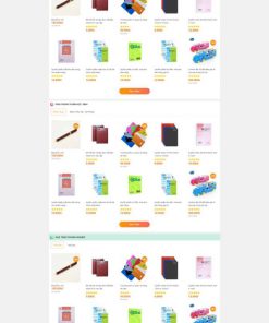 Theme wordpress bán văn phòng phẩm