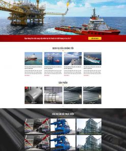Theme wordpress công ty cơ khí chế tạo