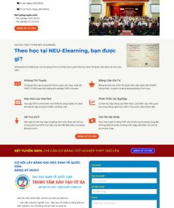 Theme wordpress trường đào tạo