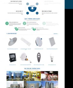 Theme wordpress đèn led 3