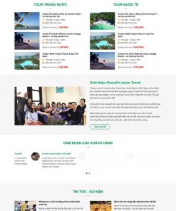 Theme wordpress du lịch 1