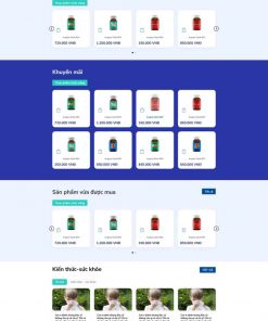 Theme wordpress tiệm thuốc tây ,thực phẩm chức năng