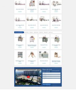 Theme wordpress công ty cơ khí đẹp chuẩn seo