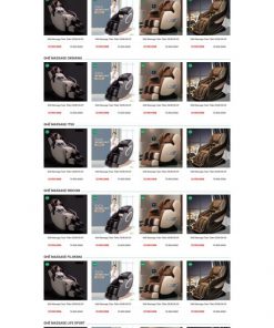 Theme wordpress bán ghế massage