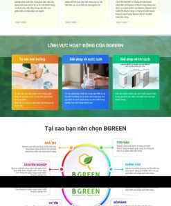 Theme Wordpress giới thiệu công ty 8 chuyên máy lọc nước