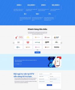Theme Wordpress công ty dạy seo gtv