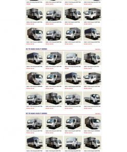 Theme wordpress bán xe tải isuzu