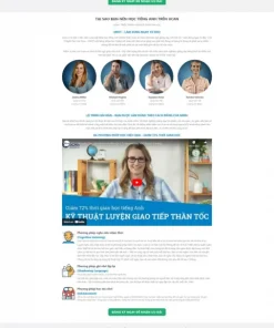Theme wordpress bán khóa học 1