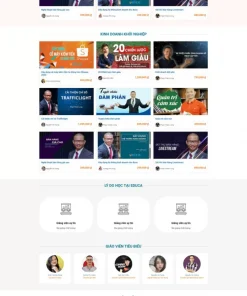 Theme wordpress bán khóa học 7 chuẩn đẹp