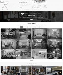 Theme wordpress kiến trúc nội thất 02