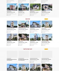 Theme wordpress xây dựng kiến trúc 365