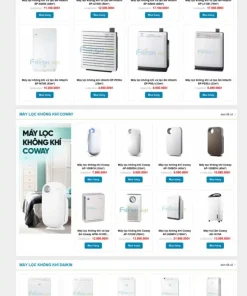 Theme wordpress bán máy lọc khí 4