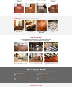 Theme WordPress sàn gổ