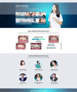 Theme wordpress phòng khám nha khoa 1