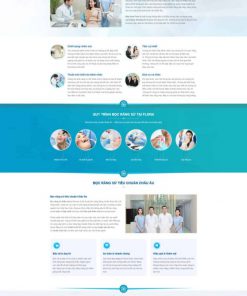 Theme wordpress phòng khám nha khoa 2
