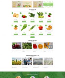 Theme wordpress nông sản 3