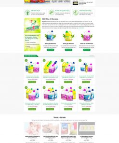 Theme wordpress shop bán nước giặt
