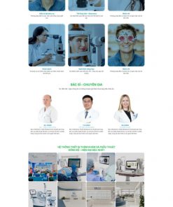 Theme wordpress phòng khám mắt