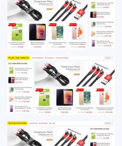 Theme wordpress bán phụ kiện điện thoại