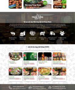 theme wordpress quán nhậu