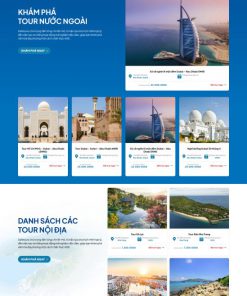 Theme wordpress bán tour du lịch vip