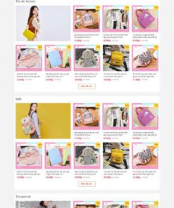 Theme wordpress bán ba lo túi xách đẹp