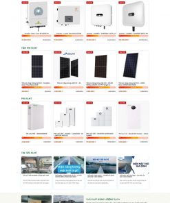 Theme wordpress công ty năng lượng mặt trời solar 4