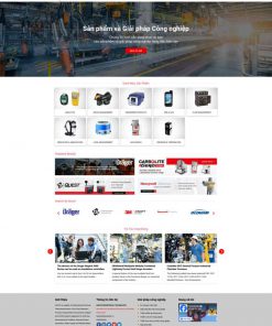 Theme wordpress công ty thiết bị công nghiệp