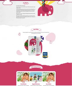 Theme wordpress thuốc trị ho