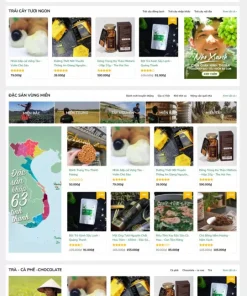 Theme wordpress thực phẩm nông sản 5