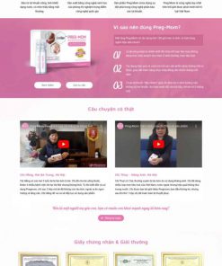 Theme wordpress bán hàng thực phẩm chức năng 2