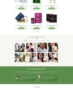 Theme wordpress bán hàng thực phẩm chức năng 5