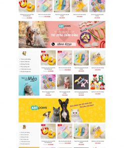 Theme wordpress bán đồ thú cưng