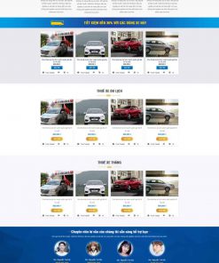 Theme wordpress cho thuê xe 5