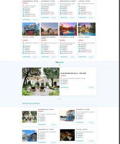 Theme wordpress danh bạ villa khách sạn biệt thự