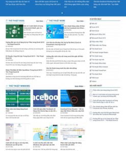 Theme wordpress tin tức tin học văn phòng