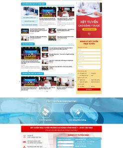 Theme wordpress trường học 01