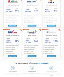 Theme wordpress vay tiền
