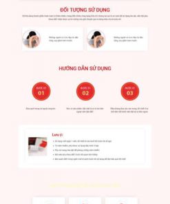 Theme wordpress lading pape dịch vụ phụ nữ