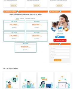 Theme wordpress lắp mạng viettel