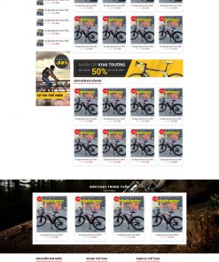 Theme wordpress bán xe đạp 3