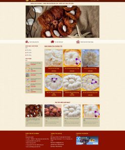 Theme wordpress yến sào