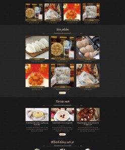 Theme wordpress bán yến sào 01